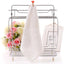 10pc White Soft Microfiber Fabric Face Towel Hotel Bath Towel Wash Cloths Hand Towels Portable Multifunctional Cleaning Towel - Slobuy