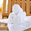 10pc White Soft Microfiber Fabric Face Towel Hotel Bath Towel Wash Cloths Hand Towels Portable Multifunctional Cleaning Towel - Slobuy