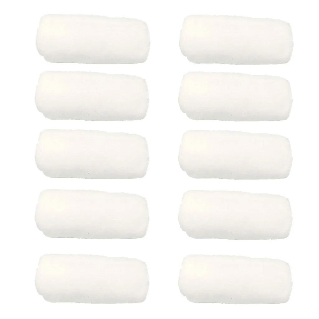10pc White Soft Microfiber Fabric Face Towel Hotel Bath Towel Wash Cloths Hand Towels Portable Multifunctional Cleaning Towel - Slobuy