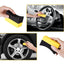 10pcs Auto Cleaning Sponge Brush Set for Car Wheel Tire Wash Wipe Water Suction Sponge Pad Wax Polishing Tyre Brushes Tools - Slobuy