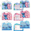 10pcs Disney Lilo & Stitch Theme Invitation Card Mini Greeting Card Single-Page Type Event Birthday Party Supplies Free Shipping - Slobuy