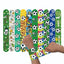 10pcs Football Papa Circle Bracelet SOCCER Decoration Bracelet Football Sports Party Football Boy Happy Birthday Party Supplies - Slobuy
