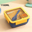 850ml/1100ml Portable Lunch Box Microwave Bento Boxes with Tableware for Kids School Office Leakproof Food Storage Container - Slobuy