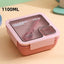 850ml/1100ml Portable Lunch Box Microwave Bento Boxes with Tableware for Kids School Office Leakproof Food Storage Container - Slobuy