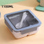 850ml/1100ml Portable Lunch Box Microwave Bento Boxes with Tableware for Kids School Office Leakproof Food Storage Container - Slobuy