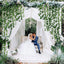 11M Artificial Plant Green Ivy Leaf Garland Fake Plant Creeper Hanging Vine Outdoor DIY Garden Wall Wedding Party Home Decor - Slobuy
