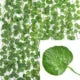 11M Artificial Plant Green Ivy Leaf Garland Fake Plant Creeper Hanging Vine Outdoor DIY Garden Wall Wedding Party Home Decor - Slobuy