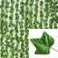 11M Artificial Plant Green Ivy Leaf Garland Fake Plant Creeper Hanging Vine Outdoor DIY Garden Wall Wedding Party Home Decor - Slobuy