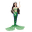 11 Inch Mermaid Doll Full Set Multi Joints Movable 30cm Height Doll with Sequin Skirt Suit Girls Dress Up Toys - Slobuy
