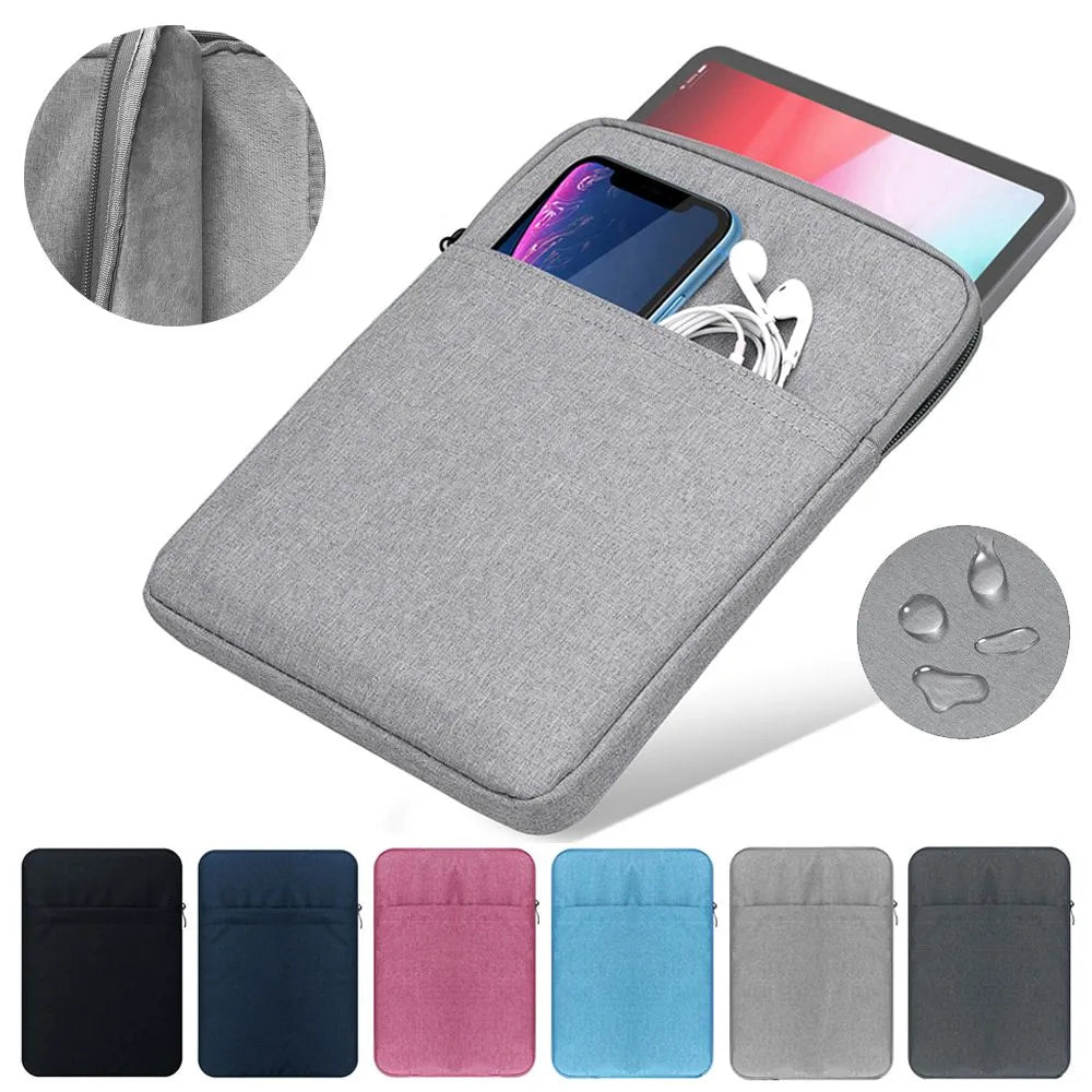 Tablet Sleeve Phone Bag Shockproof Protective Pouch Case Cover for Kindle 6/8/10/11 inch iPad Air Pro Xiaomi Huawei Samsung - Slobuy