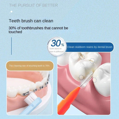 30/60/120Pcs Interdental Brushes Health Care Tooth Escova Interdental Cleaners Orthodontic Dental Teeth Brush Oral Hygiene Tool - Slobuy