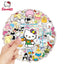 120pcs Sanrio Officially Licensed Hello Kitty Vinyl Sticker DIY Waterproof UV Scratch Resistant Tape Gift Student Office - Slobuy