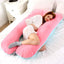 120x70cm Pregnant Pillow for Pregnant Women Soft Cushions of Pregnancy Maternity Support Breastfeeding for Sleep - Slobuy