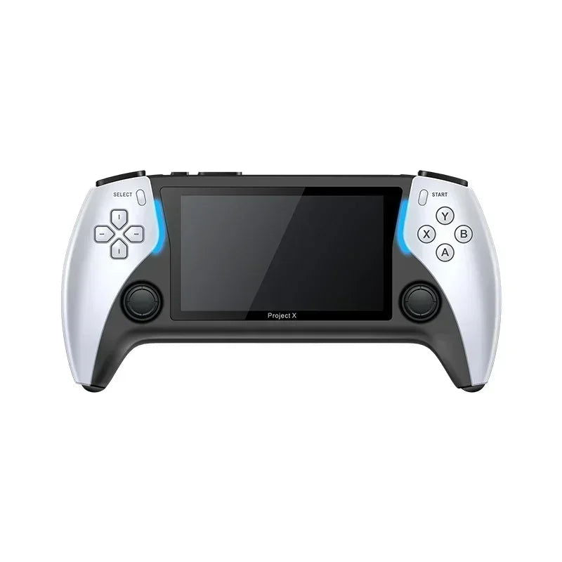 128G 40000+Games NEW Project X Portable Pocket Video Game Console 4.3” IPS Screen Support PS1 Retro Gaming Dual Speaker Stereo - Slobuy