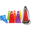 12PCS 18PCS 24PCS 30PCS 36PCS Durable  Mark Cones Football Agility Training Sport  with Hole - Slobuy