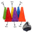 12PCS 18PCS 24PCS 30PCS 36PCS Durable  Mark Cones Football Agility Training Sport  with Hole - Slobuy