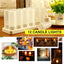12Pcs LED Candle Lamp Rechargeable Creative Flickering Simulation Flame Candle Night Light Tea Light for Party Home Decoration - Slobuy