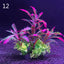 12 Kinds Artificial Aquarium Decor Plants Water Weeds Ornament Aquatic Plant Fish Tank Grass Decoration Accessories 14cm - Slobuy