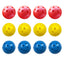 12 Pack multicolor Plastic Golf Training Balls Airflow Hollow diameter 1.65 inch Golf Balls for Driving Range Swing Practice new - Slobuy