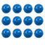 12 Pack multicolor Plastic Golf Training Balls Airflow Hollow diameter 1.65 inch Golf Balls for Driving Range Swing Practice new - Slobuy