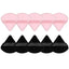 MAANGE 10/12 Pcs Triangle Powder Puff Wet Dry Use For Loose Powder Liquid Cosmetic Soft Plush Powder Puff Makeup Foundation - Slobuy