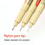 12 Tip Pigment Liner Micron Ink Marker Pen for Manga Draw Sketching Needle Pen Hook Line Pen Sketch Stationery Set Art Supplies - Slobuy