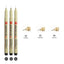 12 Tip Pigment Liner Micron Ink Marker Pen for Manga Draw Sketching Needle Pen Hook Line Pen Sketch Stationery Set Art Supplies - Slobuy