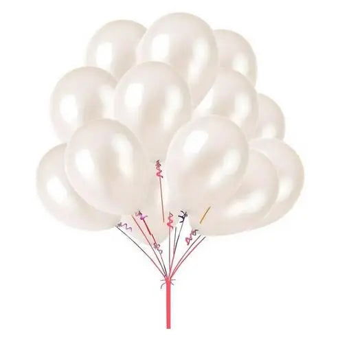 10/20/30pcs 10/12 inch Glossy Pearl Latex Balloons Birthday Party Wedding Colorful Inflatable Decor Ballon Kids Toys Air Balls - Slobuy