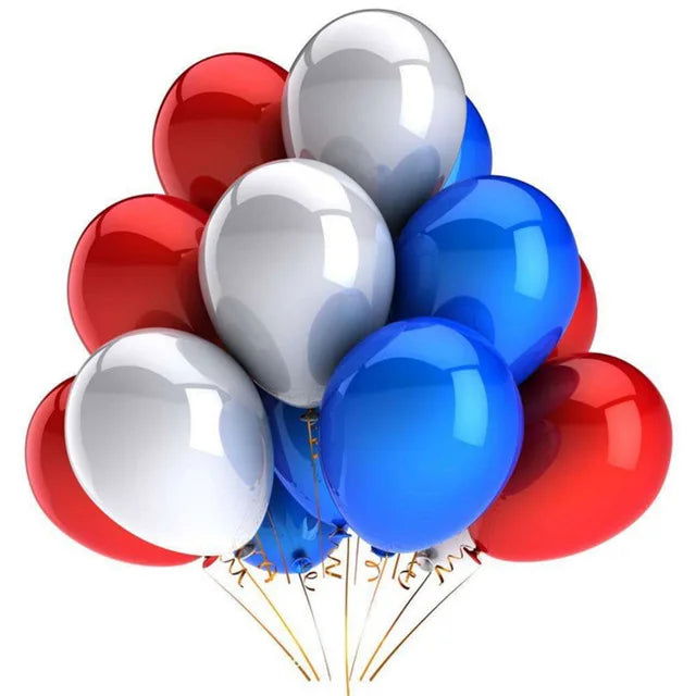 10/20/30pcs 10/12 inch Glossy Pearl Latex Balloons Birthday Party Wedding Colorful Inflatable Decor Ballon Kids Toys Air Balls - Slobuy