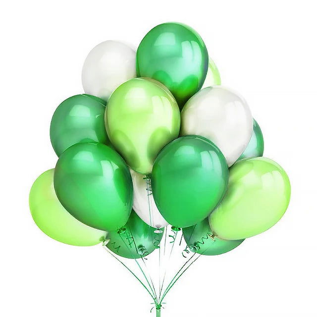 10/20/30pcs 10/12 inch Glossy Pearl Latex Balloons Birthday Party Wedding Colorful Inflatable Decor Ballon Kids Toys Air Balls - Slobuy