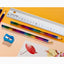 12 pcs Rainbow Pencils Drawing Crayons Kawaii Children's Colored Pencil Set Painting Graffiti Crayons School Stationery - Slobuy