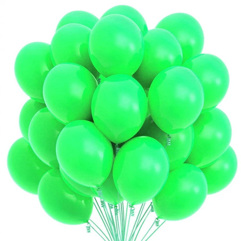 10/20/30/50pc 10/12inch Gold Black Pink Helium Latex Balloons Birthday Party Adult Wedding Decorations Baby Shower Kids Balloon - Slobuy