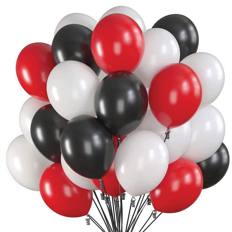 10/20/30/50pc 10/12inch Gold Black Pink Helium Latex Balloons Birthday Party Adult Wedding Decorations Baby Shower Kids Balloon - Slobuy
