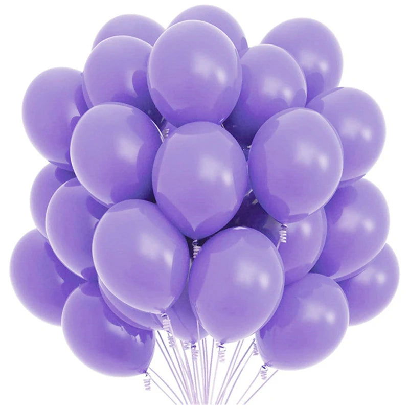 10/20/30/50pc 10/12inch Gold Black Pink Helium Latex Balloons Birthday Party Adult Wedding Decorations Baby Shower Kids Balloon - Slobuy