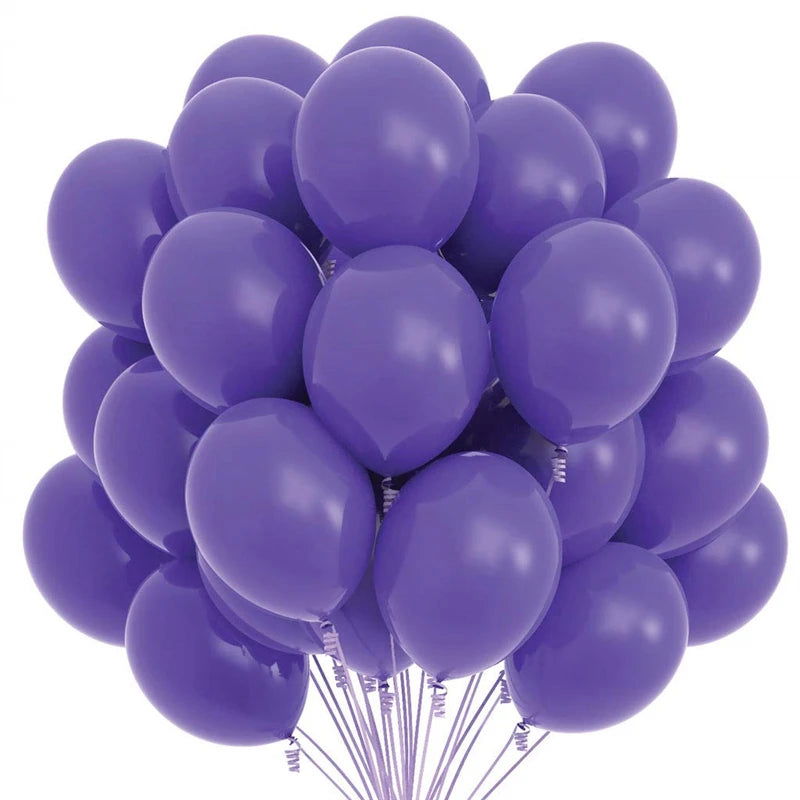 10/20/30/50pc 10/12inch Gold Black Pink Helium Latex Balloons Birthday Party Adult Wedding Decorations Baby Shower Kids Balloon - Slobuy