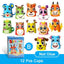 12pcs Children 3D DIY handmade Paper Cups Sticker Material Kit Whole Set Kids Kindergarten School Art Craft Educational Toys GYH - Slobuy