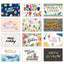 12pcs Happy Birthday Greeting Card With Envelope Birthday Party Invitation Cards For Kids Adults Folded Gift Cards Message Card - Slobuy
