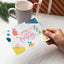 12pcs Happy Birthday Greeting Card With Envelope Birthday Party Invitation Cards For Kids Adults Folded Gift Cards Message Card - Slobuy