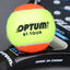 12pcs OPTUM BT-TOUR 50% Pressure Beach Tennis Balls With Mesh Shoulder Bag - Slobuy