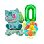 12pcs Pokemon Pikachu Balloon Set Children's Party Decoration Charmander Squirtle Bulbasaur Birthday Foil Balloon Gift Doll Toy - Slobuy