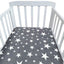 130cm*70cm Cotton Crib Fitted Sheets Soft Baby Bed Mattress Covers Printed Newborn Infant Bedding Set Kids Mini Cot Sheet - Slobuy