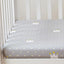 130cm*70cm Cotton Crib Fitted Sheets Soft Baby Bed Mattress Covers Printed Newborn Infant Bedding Set Kids Mini Cot Sheet - Slobuy