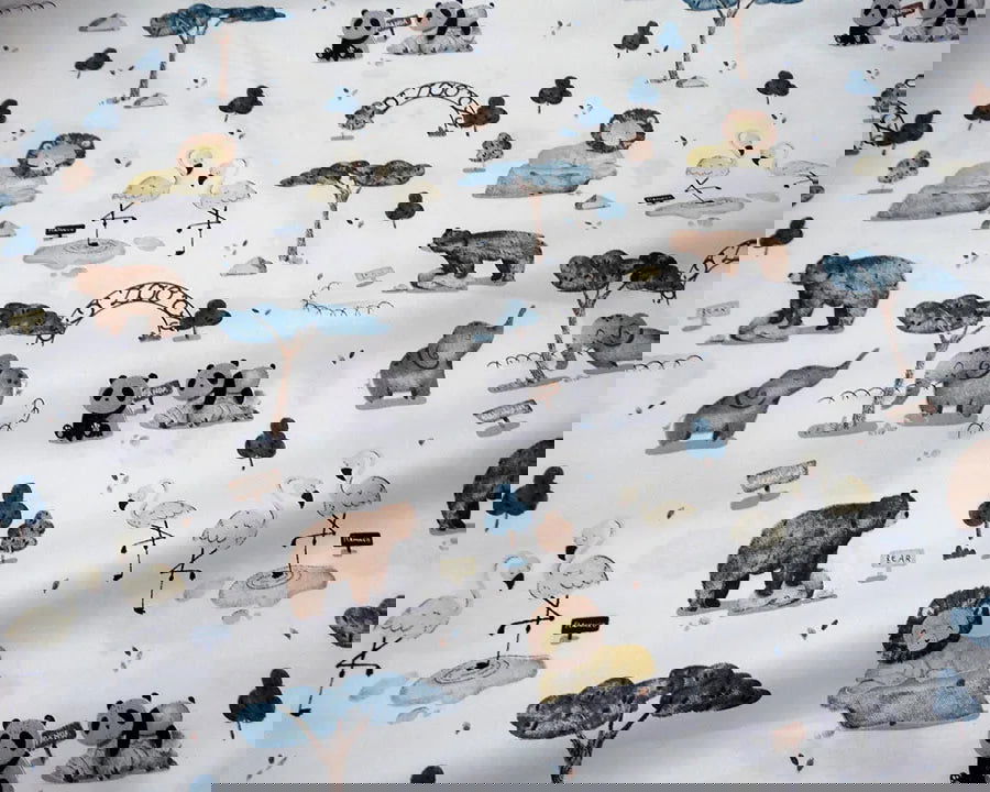 130cm*70cm Cotton Crib Fitted Sheets Soft Baby Bed Mattress Covers Printed Newborn Infant Bedding Set Kids Mini Cot Sheet - Slobuy