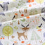 130cm*70cm Cotton Crib Fitted Sheets Soft Baby Bed Mattress Covers Printed Newborn Infant Bedding Set Kids Mini Cot Sheet - Slobuy