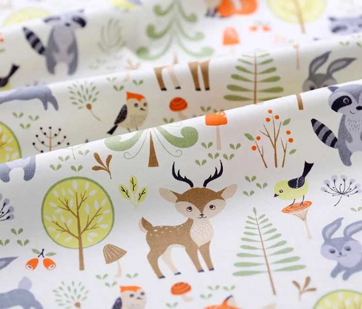 130cm*70cm Cotton Crib Fitted Sheets Soft Baby Bed Mattress Covers Printed Newborn Infant Bedding Set Kids Mini Cot Sheet - Slobuy