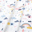 130cm*70cm Cotton Crib Fitted Sheets Soft Baby Bed Mattress Covers Printed Newborn Infant Bedding Set Kids Mini Cot Sheet - Slobuy
