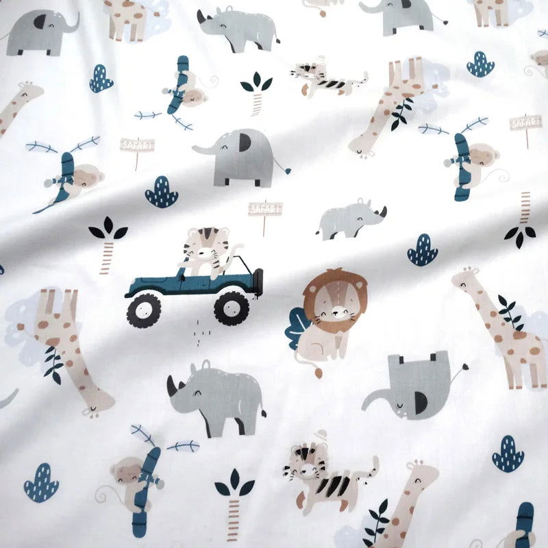 130cm*70cm Cotton Crib Fitted Sheets Soft Baby Bed Mattress Covers Printed Newborn Infant Bedding Set Kids Mini Cot Sheet - Slobuy