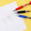 13Pcs Set Ballpen Retractable Gel Pens Black Red Blue Ink 0.5mm Ballpoint Replaceable Refills Office School Supplies Stationery - Slobuy
