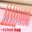 13Pcs Soft Fluffy Makeup Brushes Set for cosmetics Foundation Blush Powder Eyeshadow Kabuki Blending Makeup brush beauty tool - Slobuy