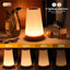 13 Color Changing Night Light RGB Remote Control Touch Dimmable Lamp Portable Table Bedside Lamps USB Rechargeable Night Lamp - Slobuy